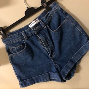 American Apparel high waist vintage shorts